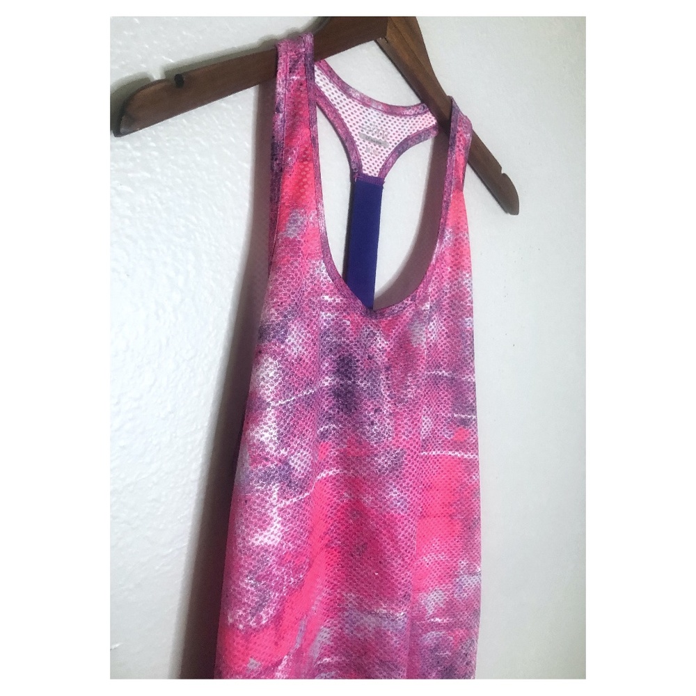 BCG Tru-Wick Purple and Pink Athleisure Tank Top - Picture 2 of 7